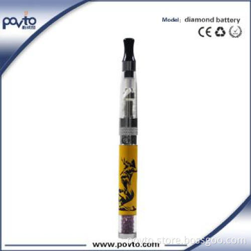 new style 1100 puffs e cig  battery for ladies  Diamond Battery